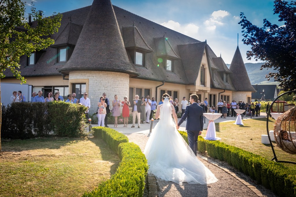 Mariage au Château R à Wettolsheim.